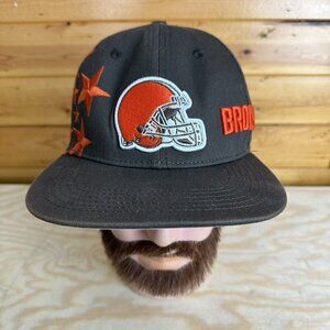 Pro Standard Cleveland Browns Orange Dawg Pound Brown Stars Snapback Hat